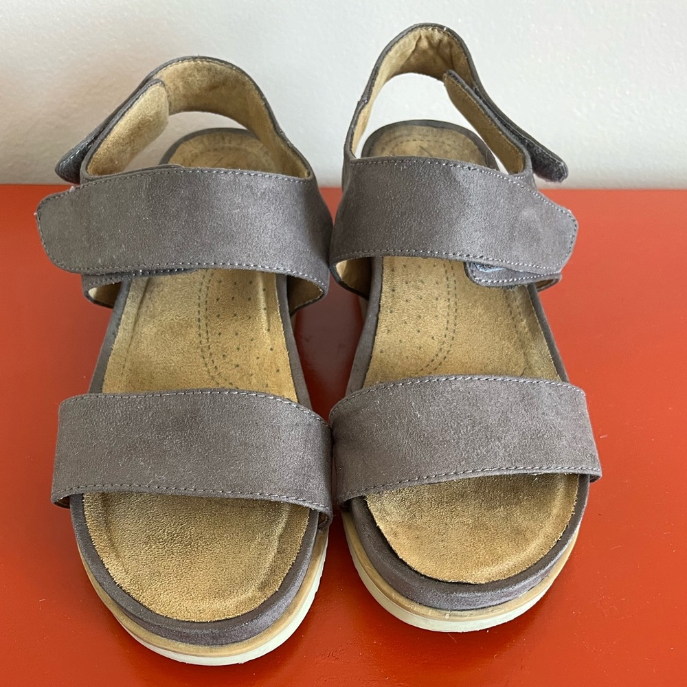 Natural Soul Kaila Strappy Heeled Sandals, good pre-loved condition,doublestraps - Picture 5 of 11